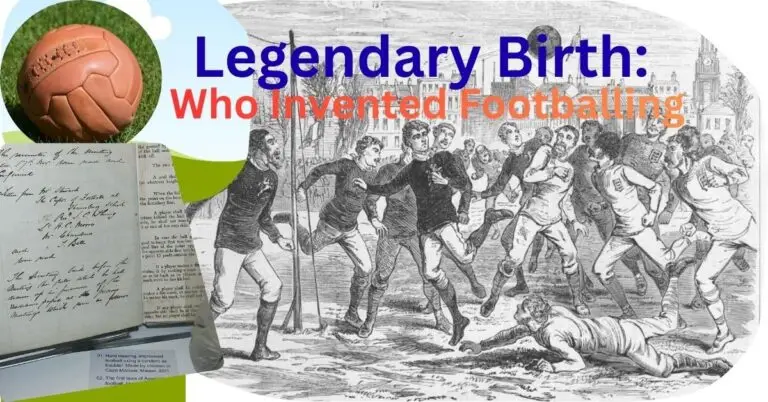 Who invented football? Ebenezer Cobb Morley’s 1863 original football laws document that established the foundation of modern soccer.